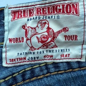 True Religion men’s jeans.  Pre owned.   34 waist   Joeys.